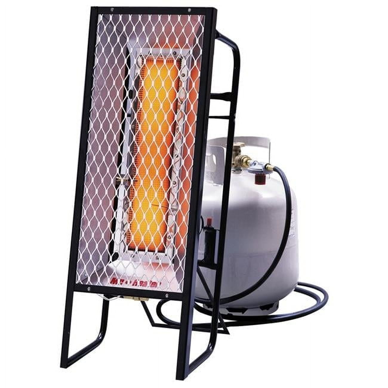 35,000 BTU Black Metal Portable Propane Heater