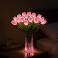thumbnail image 1 of Radiant Romantic Tulip Light, 15pcs Twinkling Tree Tulips Lamp, 13in LED Lighted Artificial Flowers that Never Fade, Tulip Ambient Night Lamp for Home Kitchen Wedding Dining Table Decor Gift, 1 of 7