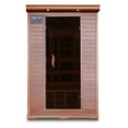 thumbnail image 1 of HeatWave Yukon 2-Person Cedar Infrared Sauna with 6 Carbon Heaters, 1 of 7
