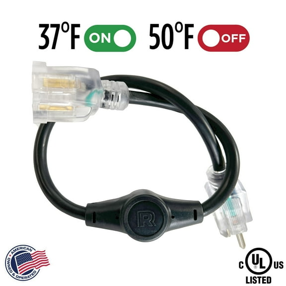 Radiant Solutions ThermaCord TC-2000 Temperature Controlled Thermostat Outlet