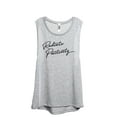 thumbnail image 1 of Radiate Positivity Women's Fashion Sleeveless Muscle Workout Yoga Tank Top Sport Grey 2X-Large, 1 of 3