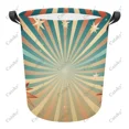 thumbnail image 1 of Radiating Starburst Pattern Foldable Laundry Basket Laundry Hamper Dirty Clothes Storage Organizer Bucket Homehold Storage Bag, 1 of 6