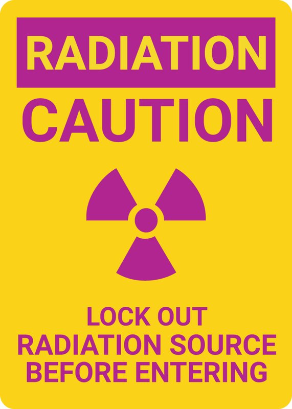Radiation Access Permitted Only When Landscape Funny