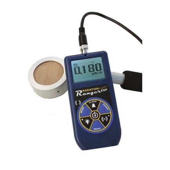 Radiation Alert Radiation Survey Meter,LCD,NIST RANGEREXP