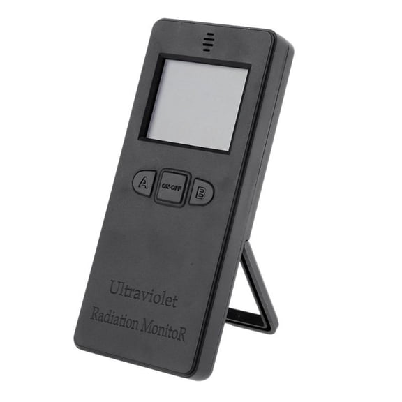 Radiation Detector UV UVI Meter Radiometer Tester With Thermometer UV Radiometer With Temperature Display - High Sensitivity