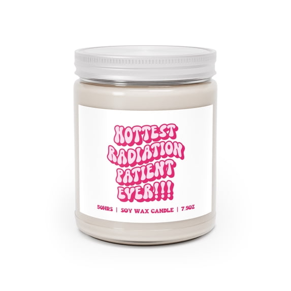 Radiation Patient Candle Gifts Home Office Decor Scented Vanilla Soy Wax