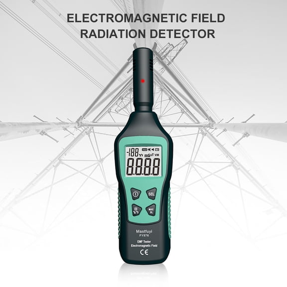 Radiation Tester,Tester Fy876 Emf Meter Handheld Precision Tester Dsfen