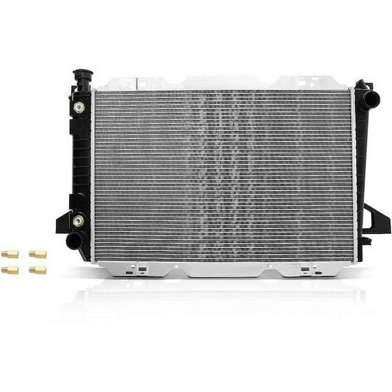 Radiator 1 - Compatible with 1985 - 1997 Ford F-350 1986 1987 1988 1989 1990 1991 1992 1993 1994 1995 1996