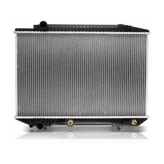 Radiator 1 - Compatible with 1986 - 1991 Mercedes-Benz 420SEL Base 4.2L V8 1987 1988 1989 1990