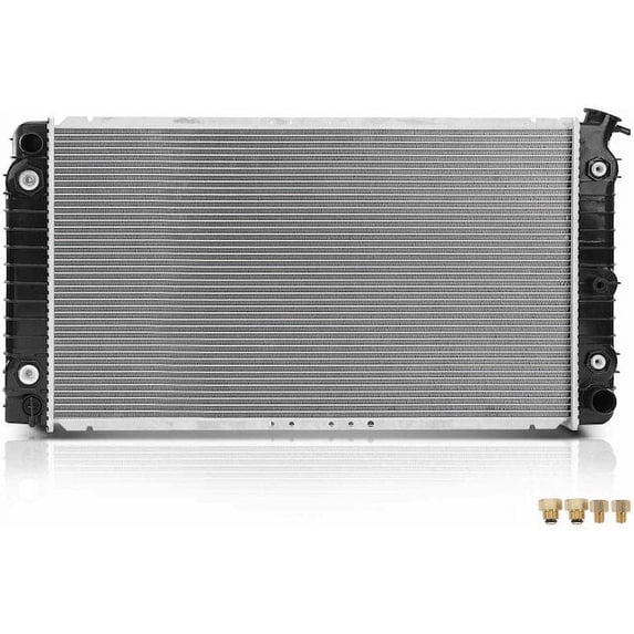 Radiator 1 - Compatible with 1991 - 1993 Cadillac Seville 4.9L V8 - Autopart Premium