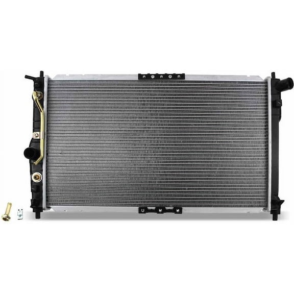 Radiator 1 - Compatible with 1999 - 2002 Daewoo Lanos 2000 2001