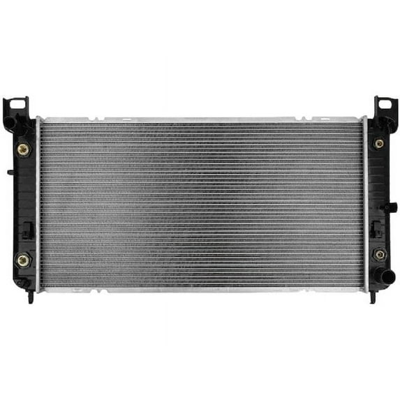 Radiator 1 - Compatible with 2001 - 2003, 2005 - 2006 Chevy Silverado 1500 HD 6.0L V8 2002