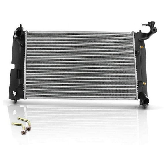 Radiator 1 - Compatible with 2003 - 2008 Toyota Corolla 1.8L 4-Cylinder 2004 2005 2006 2007