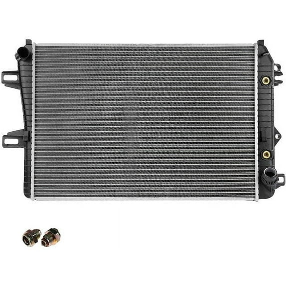 Radiator 1 - Compatible with 2006 - 2010 GMC Sierra 2500 HD 6.6L V8 2007 2008 2009