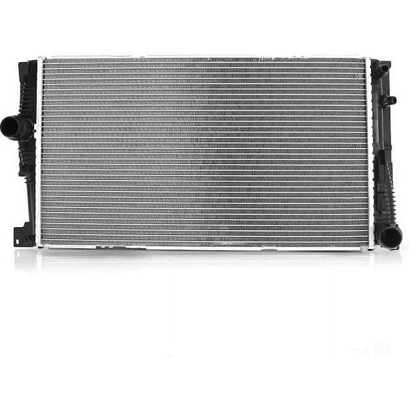 Radiator 1 - Compatible with 2012 - 2016 BMW 528i 2.0L 4-Cylinder 2013 2014 2015