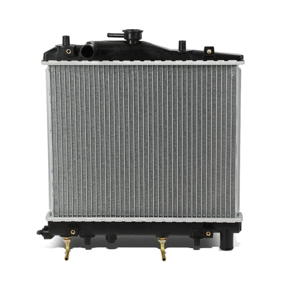 Radiator 1 Row Metallic with Automatic or Manual Transmission for Ford for Festiva 1.3L 1988-1993 Plastic / Aluminum-Materials OE-Style E8BZ8005B E8B78005B