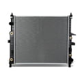 thumbnail image 1 of Radiator 1 Row Metallic with Automatic Transmission for Benz for ML320 3.2L 1998-2003 for ML430 4.3L 1999-2001 for ML500 5.0L 2002-2005 Plastic / Aluminum-Materials OE-Style, 1 of 6