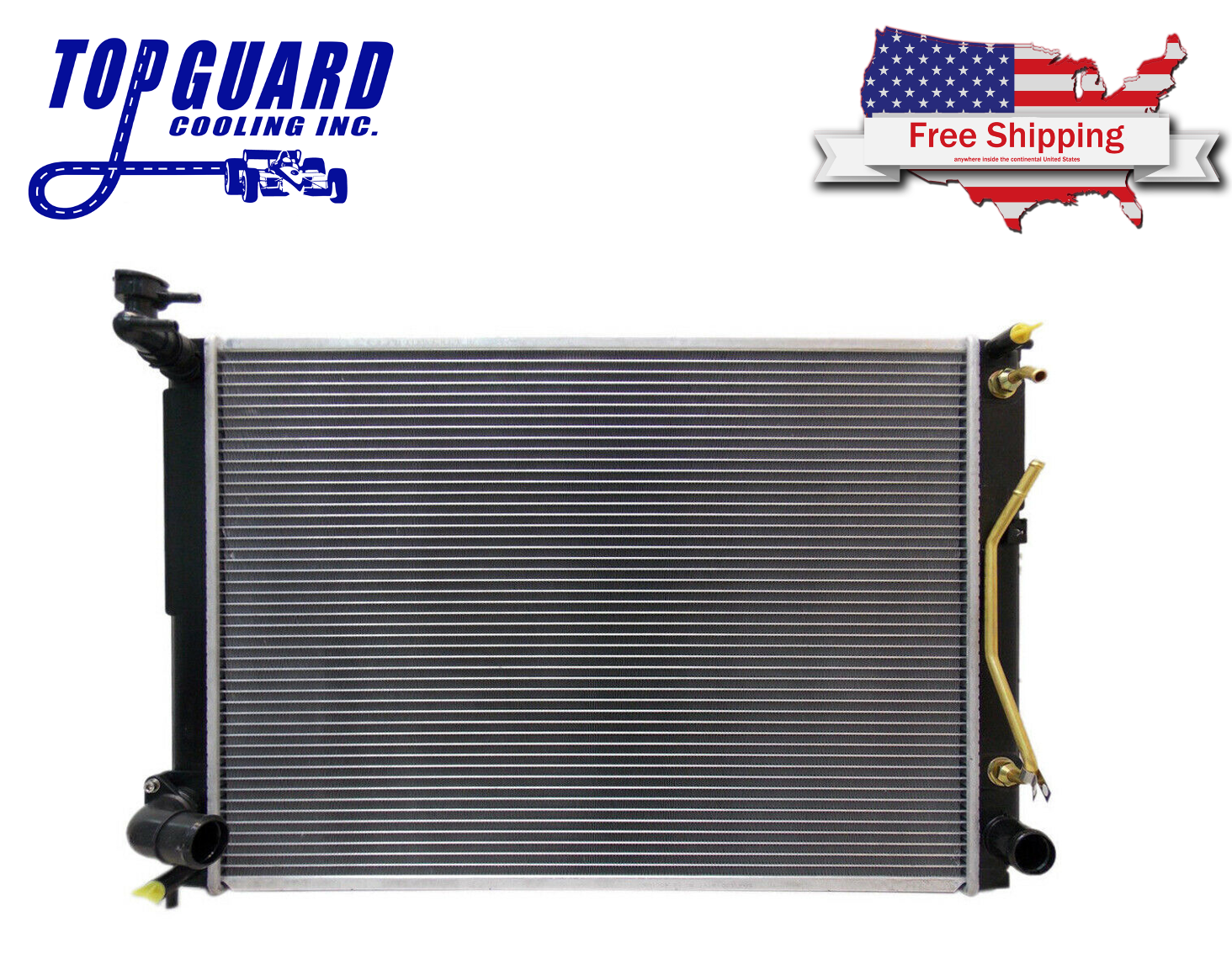 08 Lexus Rx 350 Radiator Radiator 13019 Fits 2008 LEXUS RX350 3.5L V6 - Walmart.com