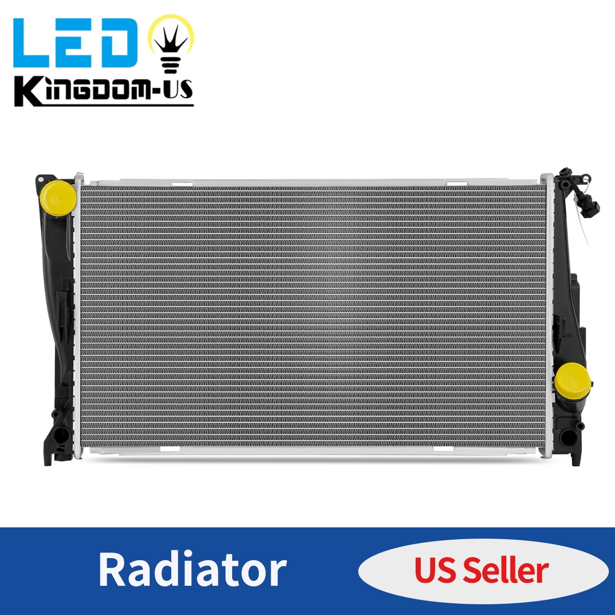Radiator For 2012-2015 BMW X1 2013 135is 2011-2013 335is 2009-2016 Z4 2009-2013 335i xDrive 2008-2013 135i 2007-2013 335i 2007-2008 335xi 2.0L 3.0L L4 L6 Aluminum Core Direct Fit OEM 1711754705