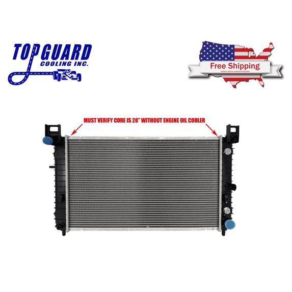 Radiator 2334 Fits 2000 GMC Sierra 1500 | Chevrolet Silverado 1500