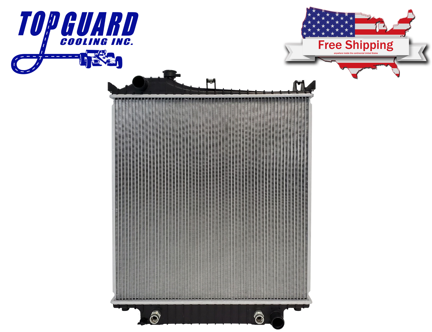 KAC Aluminum/Plastic Radiator For 2007-2010 Ford Explorer 4.0L 4.6L – Direct Fit, 5-Year Warranty (XIA213080)