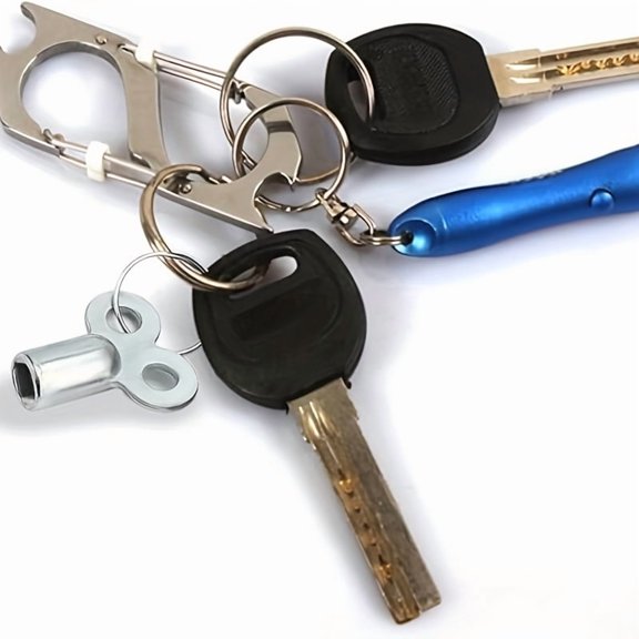Radiator Bleed Valve Key | 2-Pack | Durable Alloy Construction | Universal Fit for Heating Vent Valves | EU Standard Connection Thread | High-Quality Zinc Alloy Bleed Valve Key