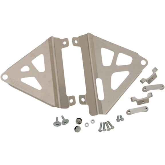 Radiator Braces-Honda-CRF 450R-19-20-Silver
