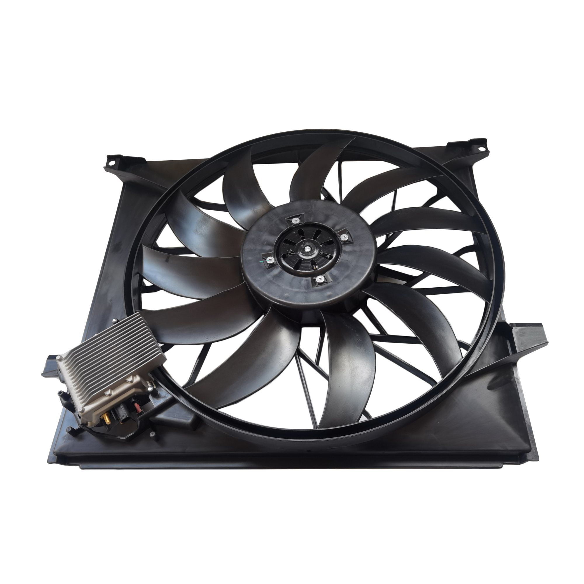 Mid Valley Radiator Brushless Cooling Fan Assembly, 2000-2003 Mercedes ...