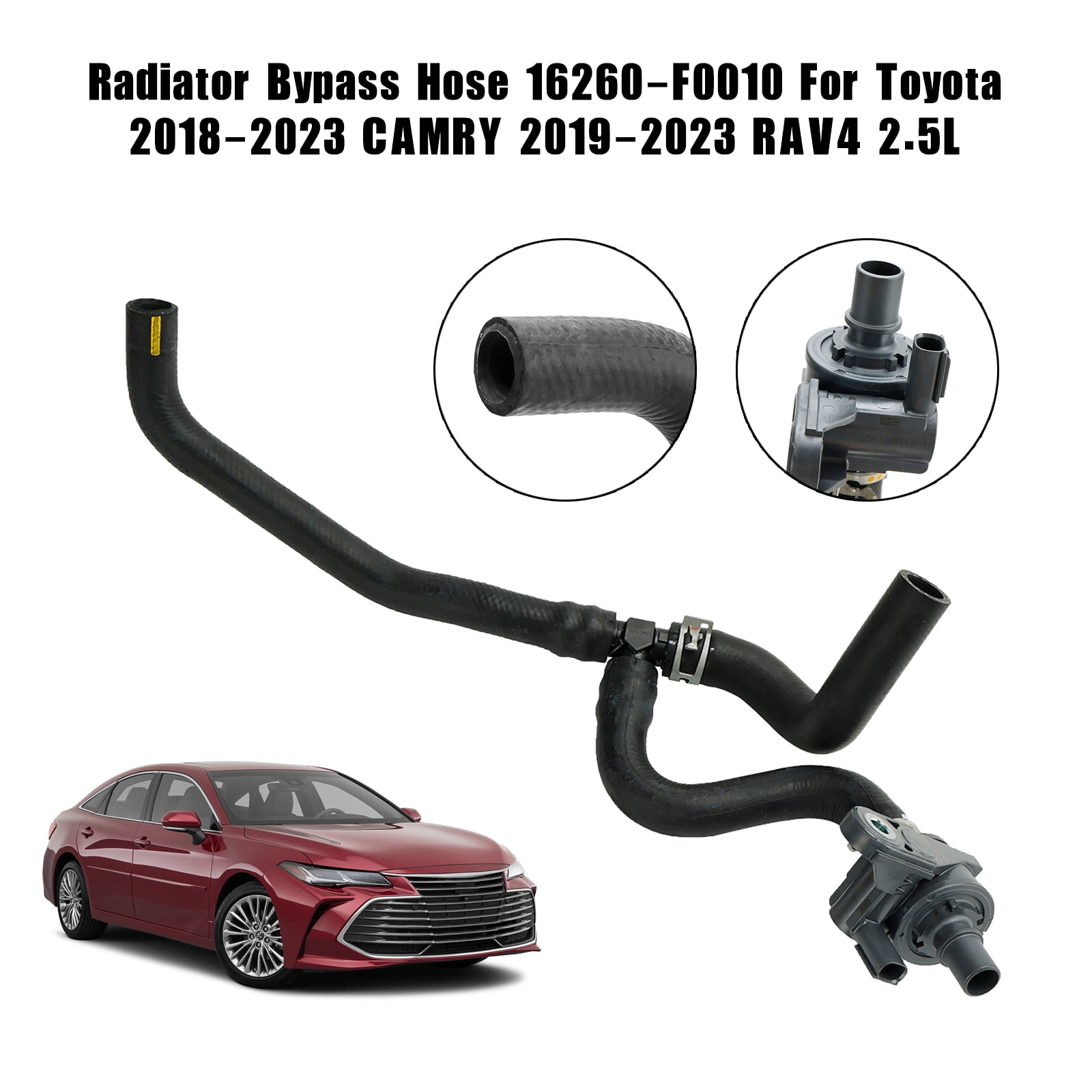 Radiator Bypass Hose 16260-F0010 For Toyota 2018-2023 CAMRY
