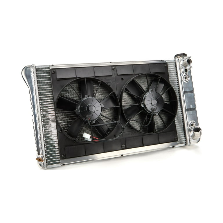 Dewitts Radiator w/Fans Automatic Transmission Raw C-10 Truck LS 67-72 Dewitts Radiator w/Fans Automatic Transmission Raw C-10 Truck LS 67-72