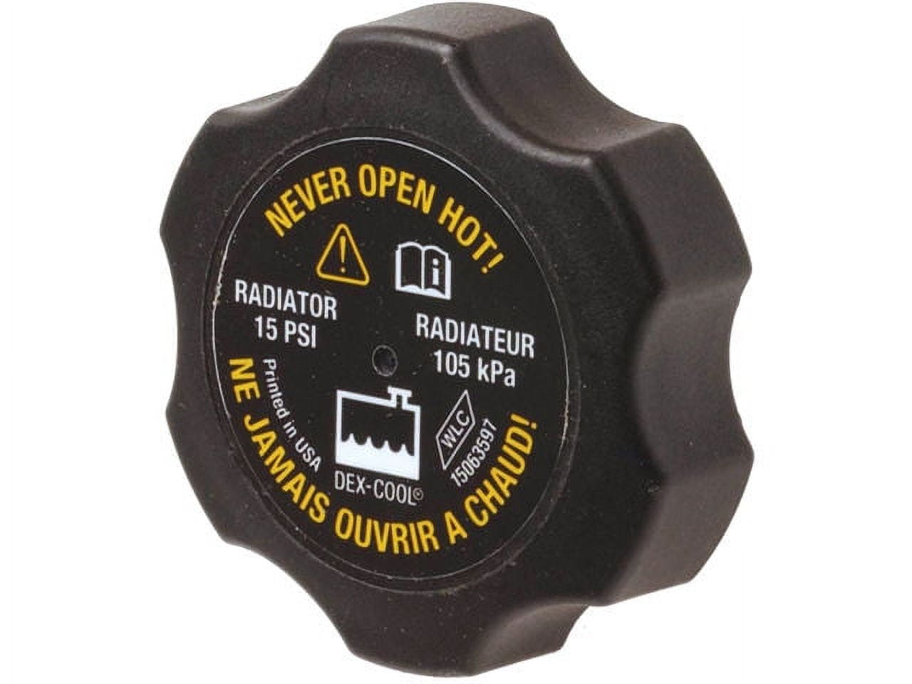 Radiator Cap - Compatible with 2002 - 2009 Chevy Trailblazer 2003 2004 2005 2006 2007 2008