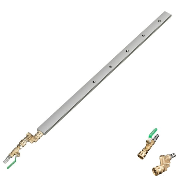 Radiator Cleaning Wand, 24''/32''/39''47'' Radiator Cleaner Wands, with Two 1/4'' Quick Coupler, Cleaning Wand Tool, Radiator Flush, Home Car Truck Power Washer Wands