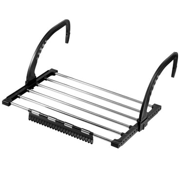 Radiator Clothes Drying Rack Extended Version|Hanging Clothes Airer| Foldable Dryer Rack|Adjustable Stainless Steels Garment Laundry Racks for Indoor/Outdoor