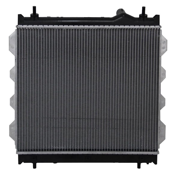 Radiator Compatible with 2001-2010 Chrysler PT Cruiser Classic LX Touring 2.4L L4 Non-Turbo Downflow 26mm Aluminum Core Plastic Tank Concentric Oil Cooler New Replaces 5017404AC