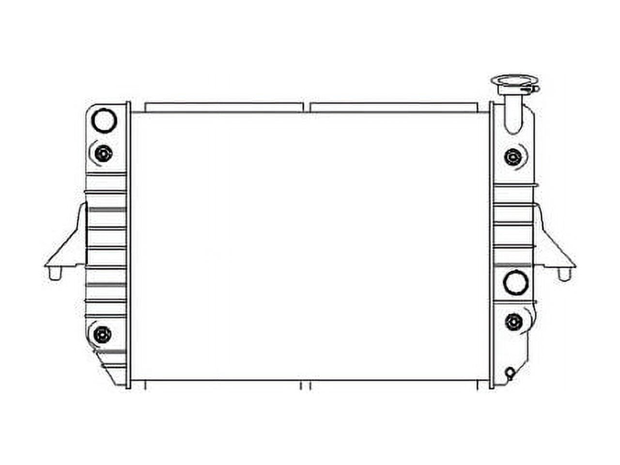 Astro Radiator Mounting Kit Radiator - Compatible with 1995 Chevy Astro - Walmart.com