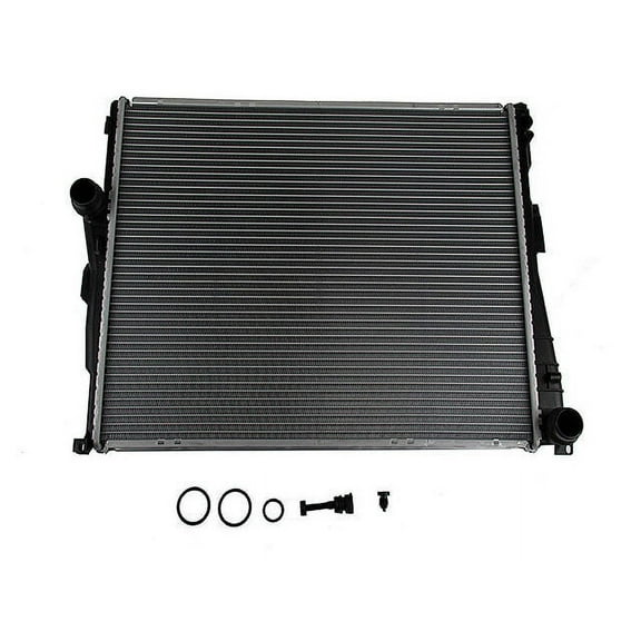 Radiator - Compatible with 1999 - 2000 BMW 323i Base 2.5L 6-Cylinder M52 BMW Naturally Aspirated GAS