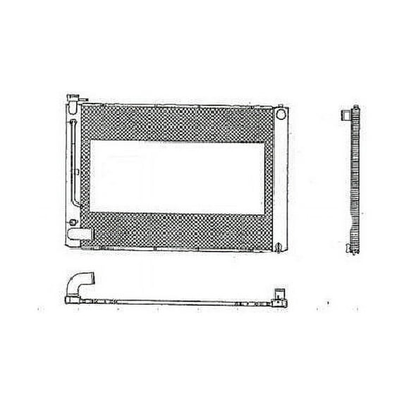 Radiator - Compatible with 2004 - 2006 RX330 2005