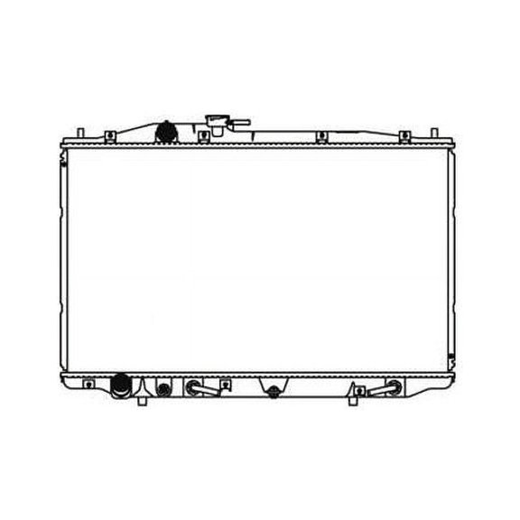 Radiator - Compatible with 2007 - 2008 Acura TL