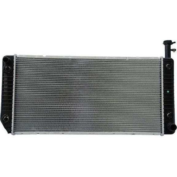 Radiator - Compatible with 2010 - 2019 Chevy Express 3500 4.8L 6.0L V8 with Sensor Port 2011 2012 2013 2014 2015 2016 2017 2018
