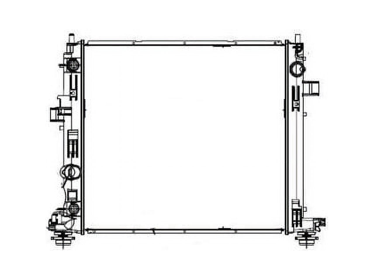 Radiator - Compatible with 2013 - 2015 Cadillac ATS 2014 - Walmart.com