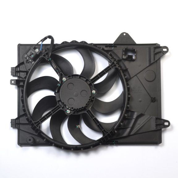 Radiator Condenser Cooling Fan Assembly For 2012-2015 Chevrolet Sonic 1.8L