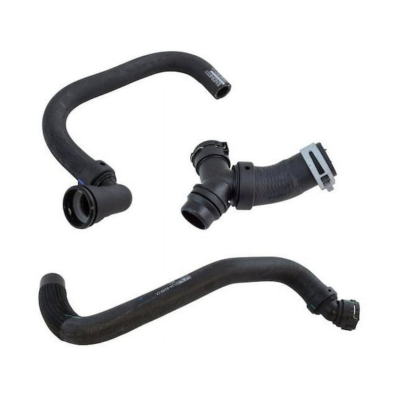 Radiator Coolant Hose Kit - Compatible with 2011 - 2014 Ford F-150 2012 2013