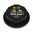 thumbnail image 1 of Radiator Coolant Overflow Expansion Tank Cap (15 lb Cap) - Compatible with 2005 - 2016 International 4300 2006 2007 2008 2009 2010 2011 2012 2013 2014 2015, 1 of 2
