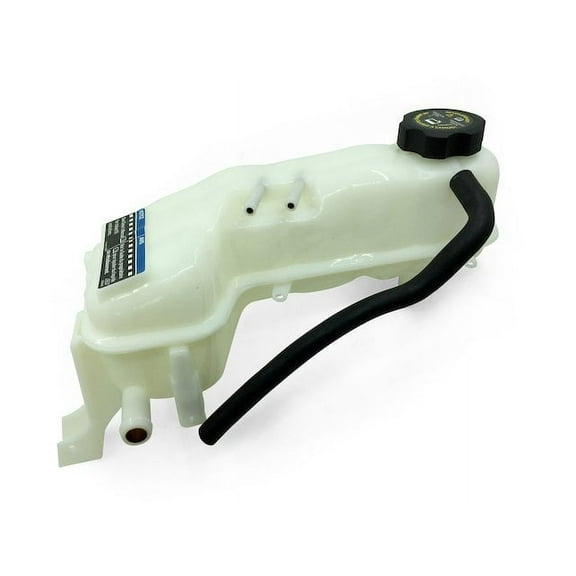 Radiator Coolant Overflow Expansion Tank with Cap - Compatible with 1999 - 2005 Chevy Cavalier 2000 2001 2002 2003 2004