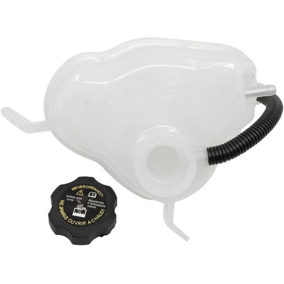 Radiator Coolant Overflow Expansion Tank with Cap - Compatible with 2006 - 2009 Chevy Equinox 2007 2008