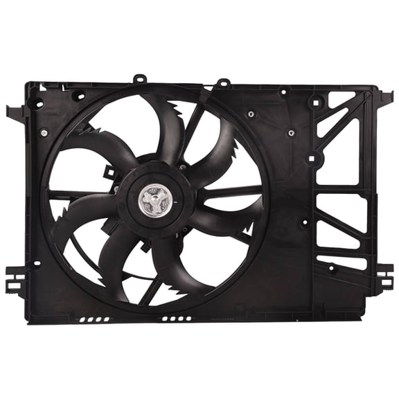 Radiator Cooling Assembly with Shroud - Durable Engine Cooling System Component