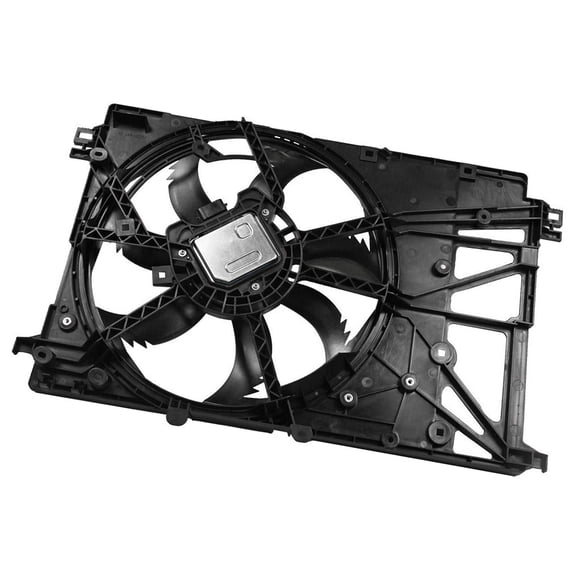 Radiator Cooling Assembly with Shroud - Durable Engine Cooling System Component