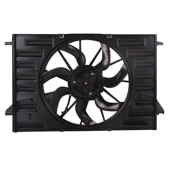 Radiator Cooling Assembly with Shroud - Durable Engine Cooling System Component