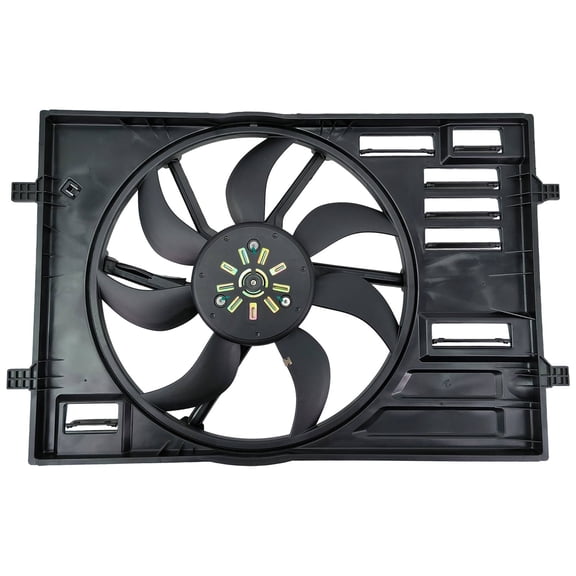Radiator Cooling Assembly with Shroud - Durable Engine Cooling System Component