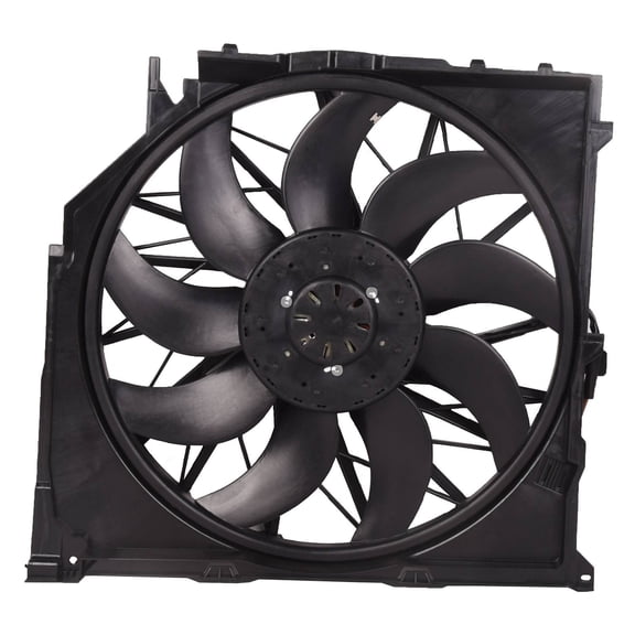 Radiator Cooling Assembly with Shroud - High Performance Engine Cooling System